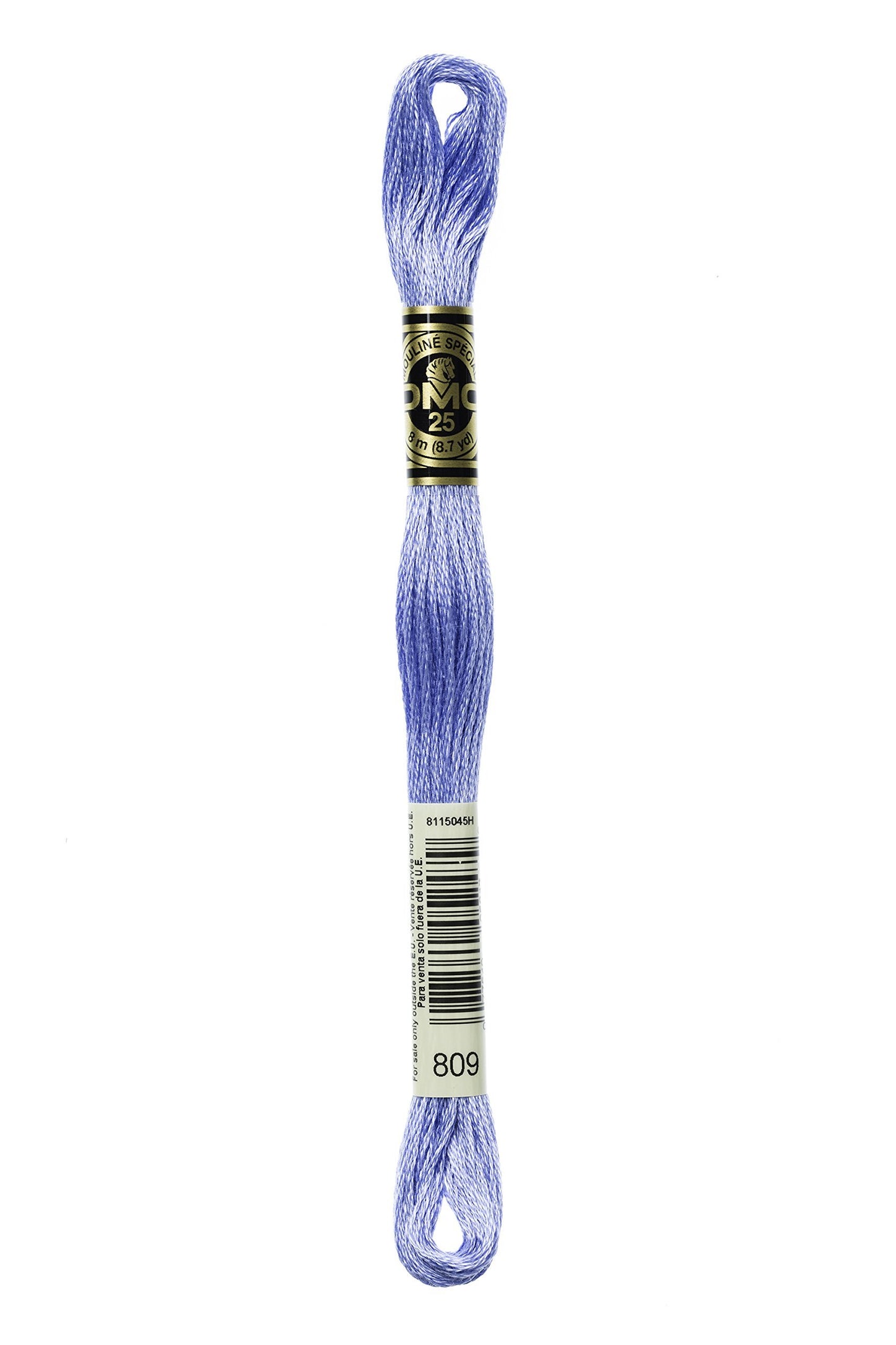 DMC 117-53 Six Stranded Cotton Embroidery Floss, Variegated Steel Gray, 8.7-Yard