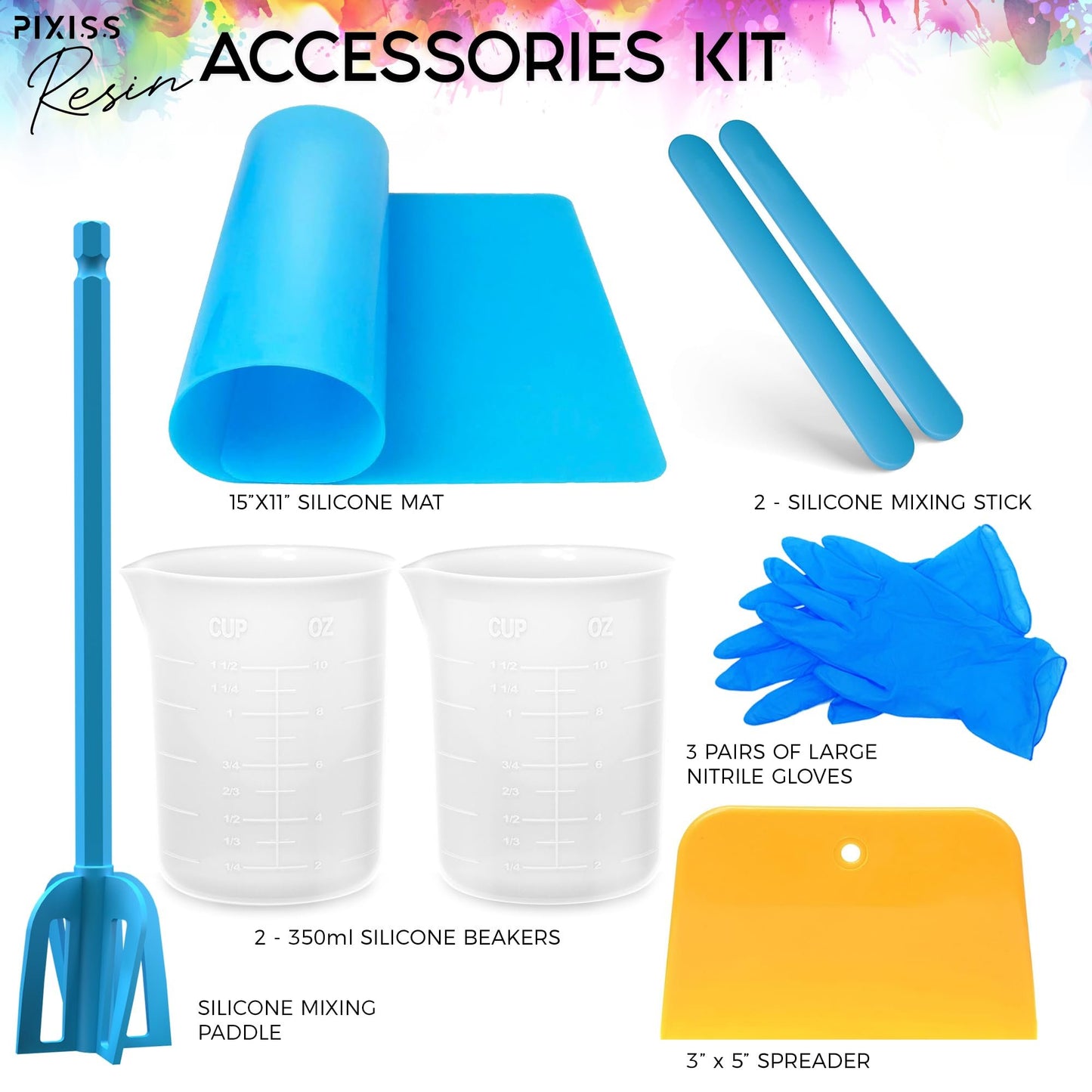 PIXISS Diamond Resin - 2 Gallon Kit
