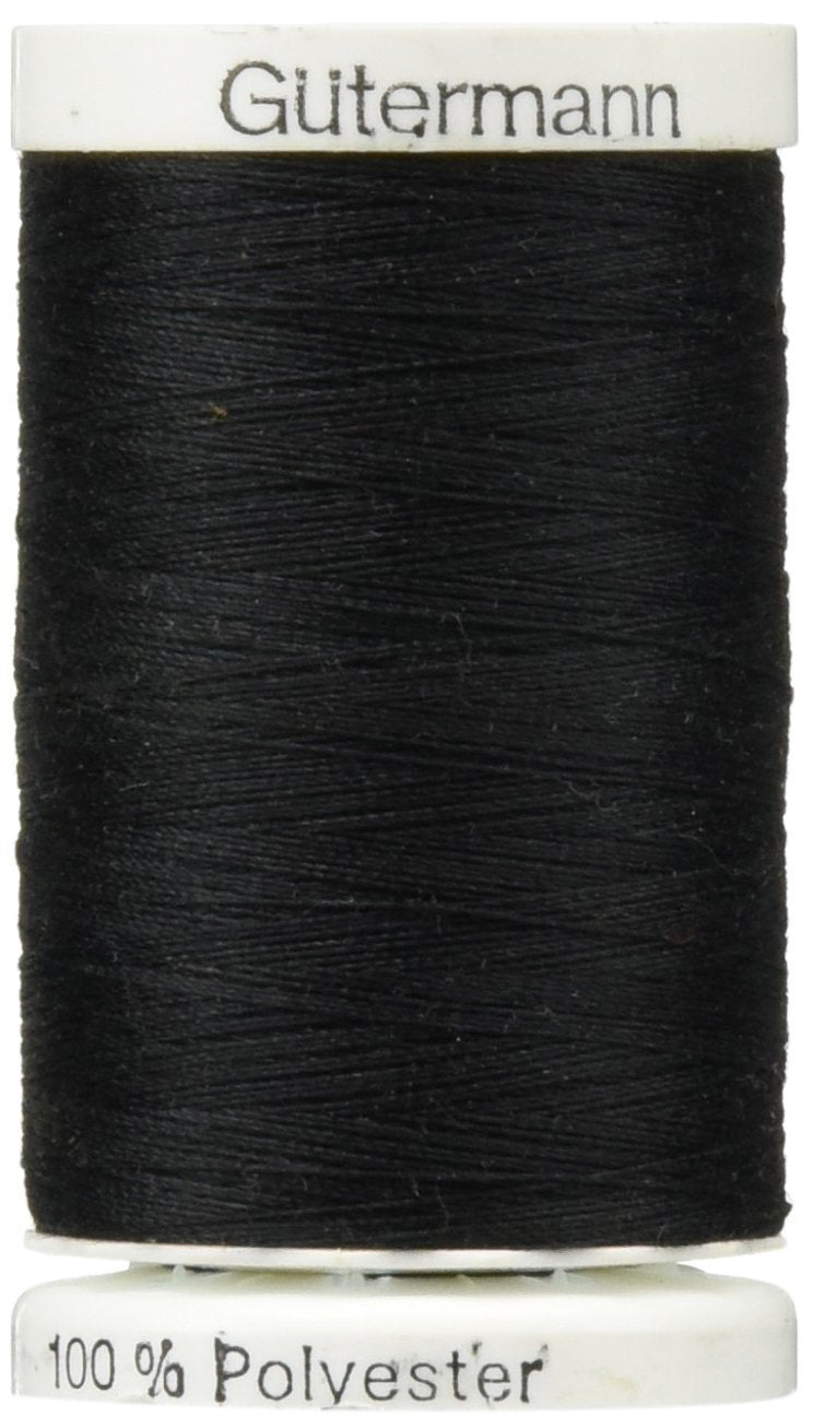 Sew-All Thread 547 Yards-Black (2 Pack)