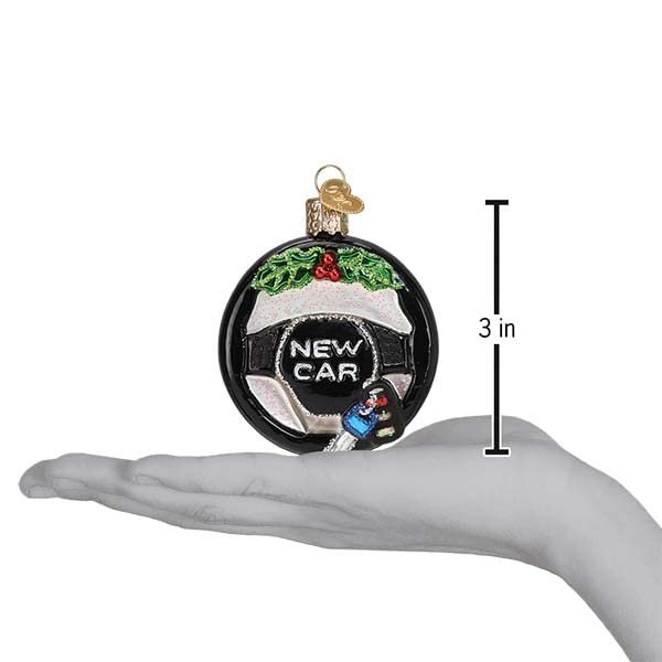 Old World Christmas New Car Glass Blown Ornament for Christmas Tree