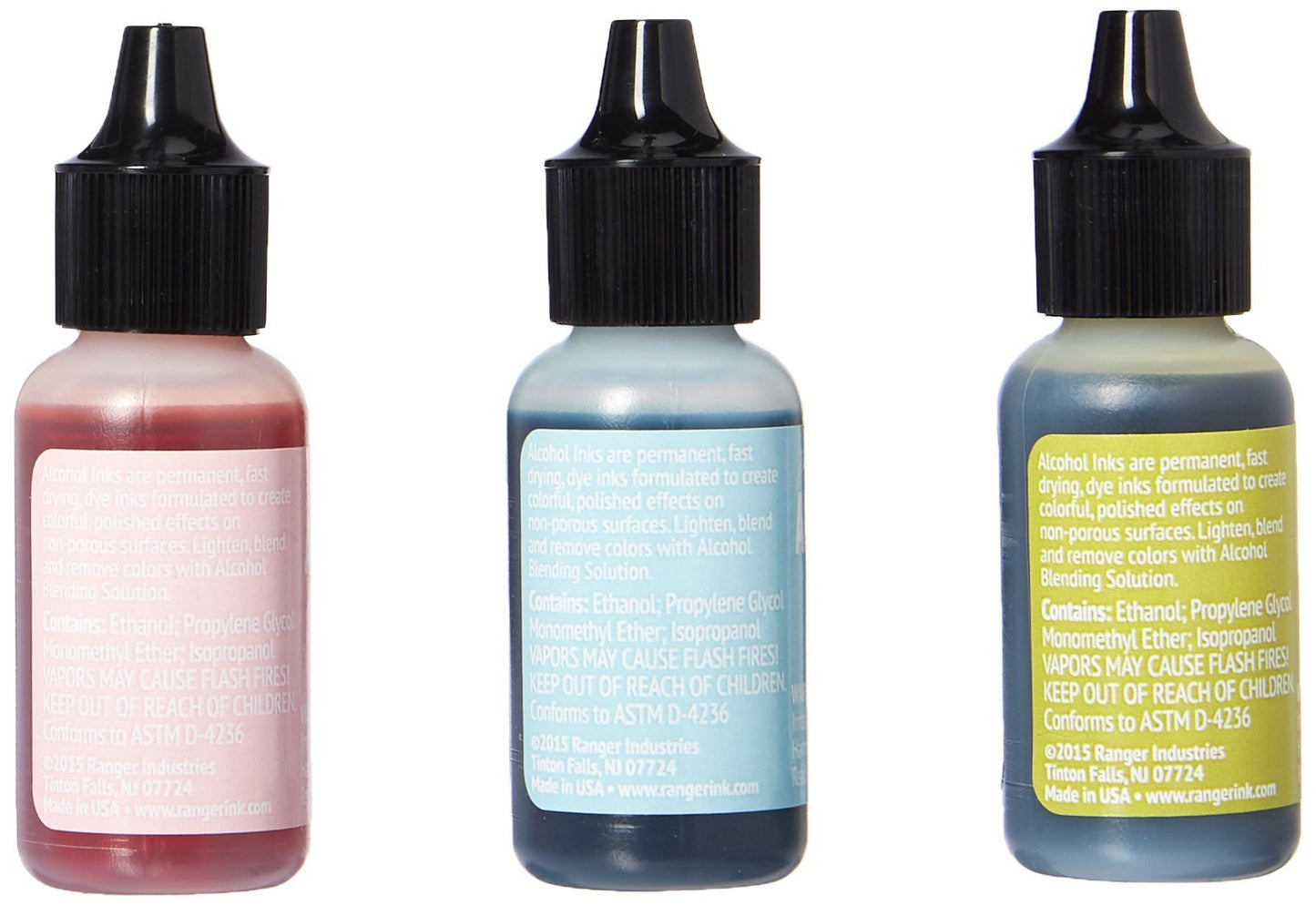 Ranger Adirondack Lights Alcohol Ink 1/2-Ounce 3/Pkg, Countryside