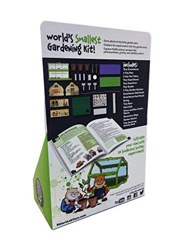 SmartLab Toys TINY Gardening with 20 Enormously Fun Growing Activities. Big Science. Tiny Tools.