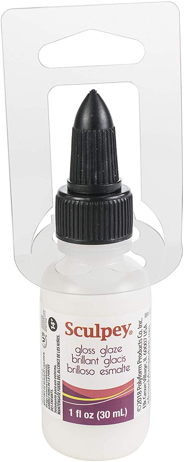 Sculpey Polyform Sculpey Glaze 1 Ounce-Glossy (3-Pack)