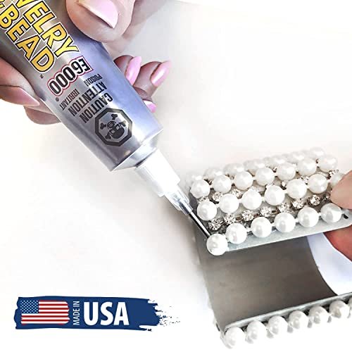 E6000 1-Ounce Jewelry and Bead Adhesive with 4 Precision Applicator Tips for Jewelry Pixiss Art Dotting Stylus Pens 5 pcs Set - Rhinestone Applicator Application Kit