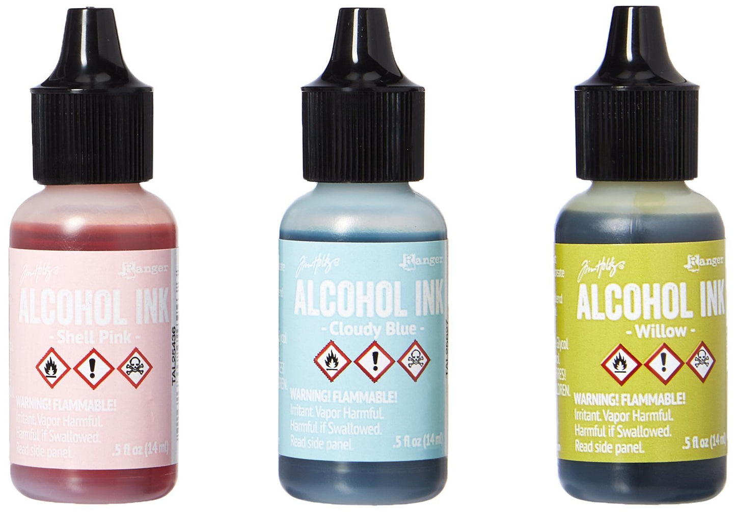 Ranger Adirondack Lights Alcohol Ink 1/2-Ounce 3/Pkg, Countryside