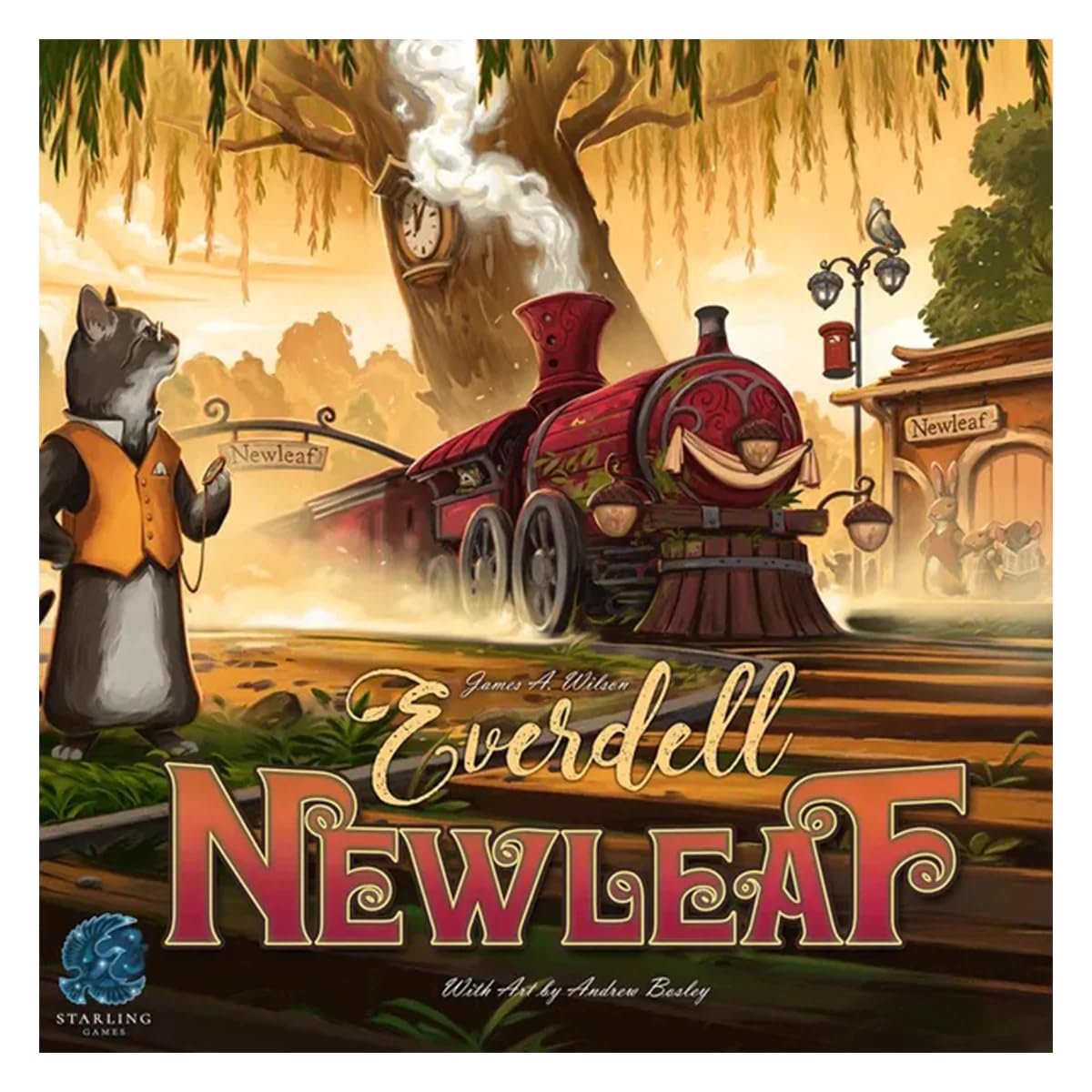 Everdell Newleaf | Train Station Board Expansion | New Critters | New Cards | New Ways to Play
