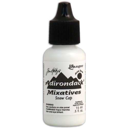 Ranger TAL31611 Adirondack Alcohol Ink Mixatives, 0.5-Ounce, Snow Cap