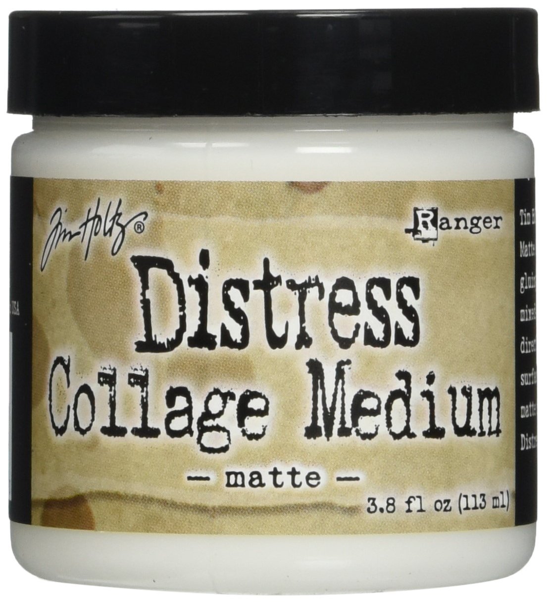 Ranger TDA47933 Tim Holtz Distress Collage Medium, Matte