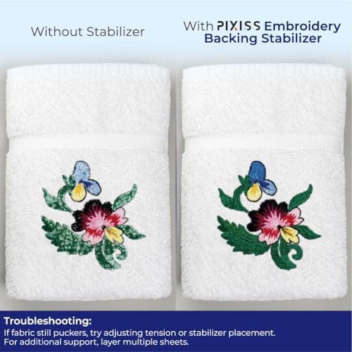 Odif 505 Fabric Adhesive Spray (7.2oz) with Embroidery Stabilizer (55gsm 10yds x 10in) - Fabric Stabilizer 505 Spray with Hand Embroidery Compatible Cut Away Stabilizer for Machine Embroidery