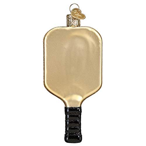 Old World Christmas Pickleball Paddle Blown Glass 2020 Unique Christmas Ornaments for Christmas Tree Decorations