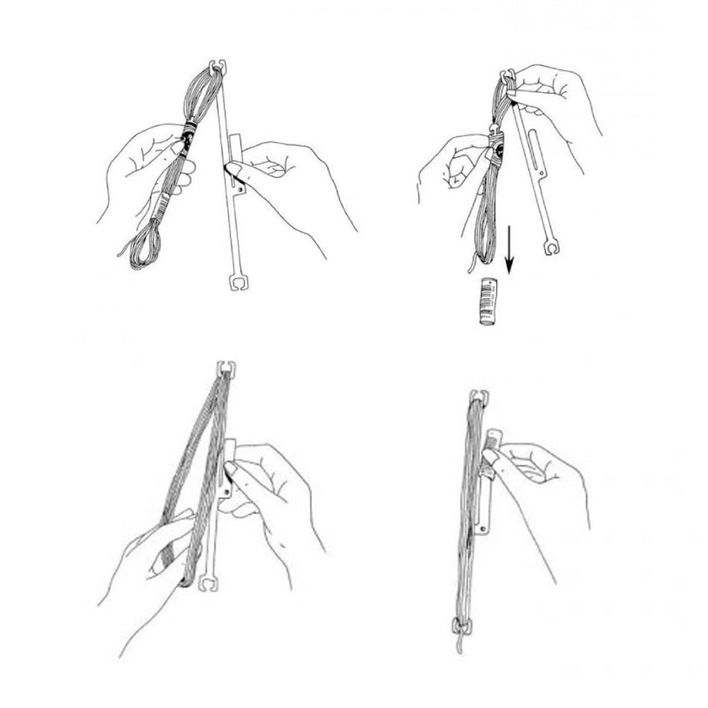 DMC StitchBow Floss Holder, 10-Pack