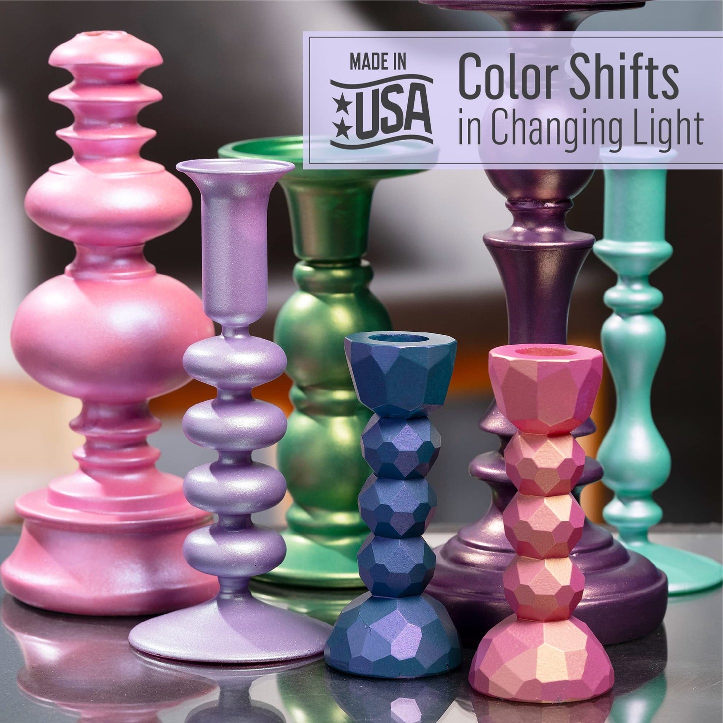 FolkArt Color Shift Acrylic Paint in Assorted Colors (2 ounce), Black Flash