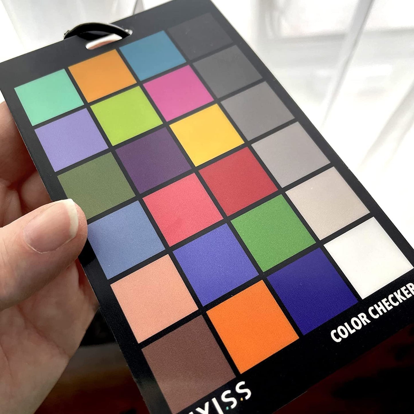 12x12 Foldable White Balance 18% Gray Reference Reflector Grey Card with Carry Case for Photography & Camera Color Correction White Balance Card, 4In1 Color Correction Card Set by Pixiss