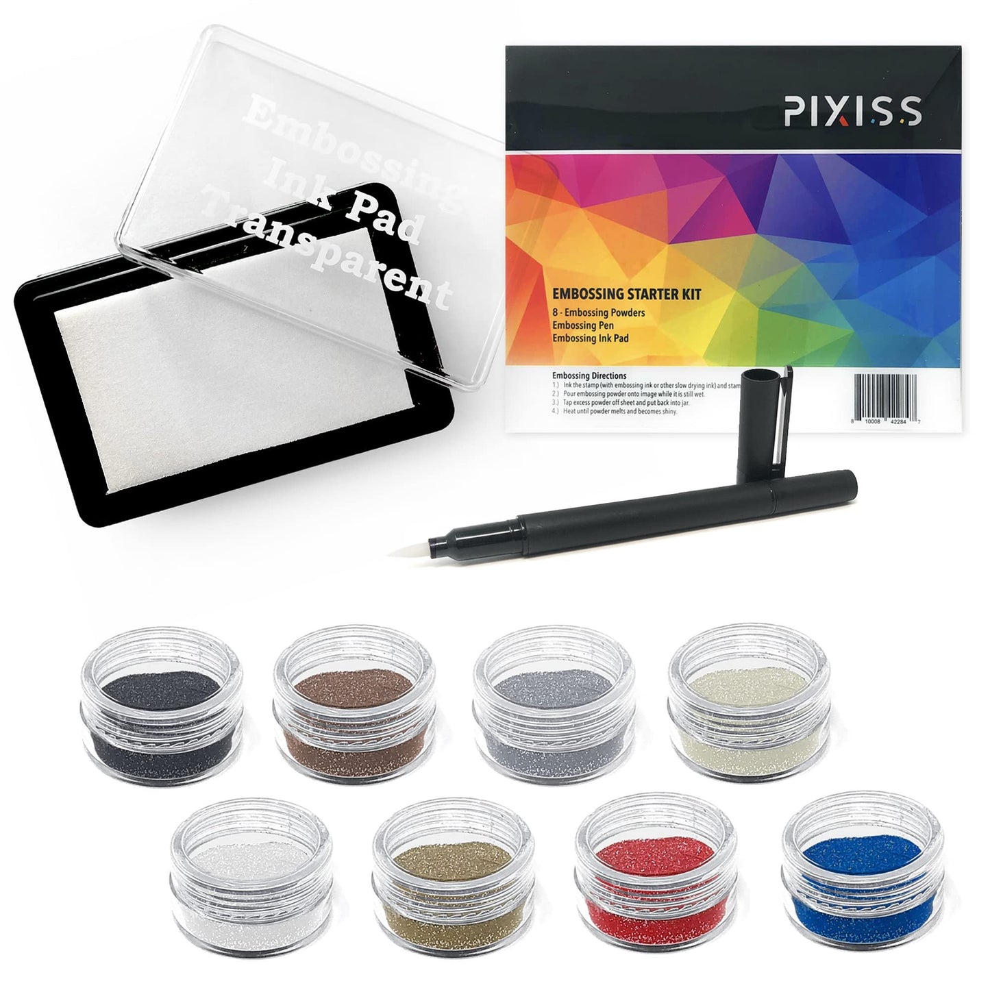 Pixiss Embossing Powder Bundle