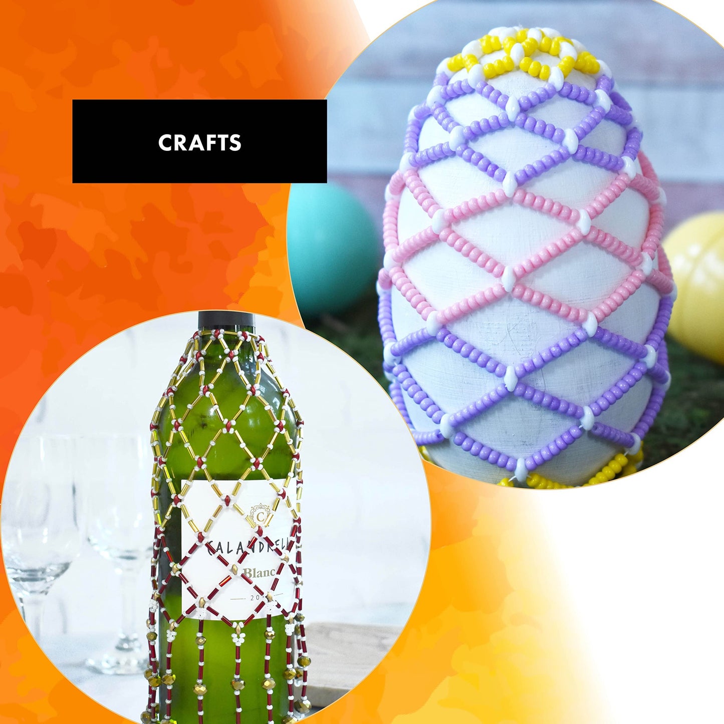 Beadalon Wildfire Bead Weaving Thread - Strong Thin Beading & Jewelry Making for Loom Beadwork, Waist Beads, Beading String for Seed Beads