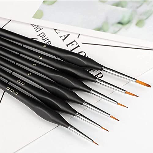Testors Model Paint Enamel Paint Set 9146XT, Testors Cement Plastic Model Glue Adhesive, 6 Fine Detail Miniatures Paint Brushes, Precision Crafting Knife with Extra Blades and Tips