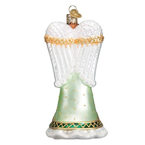 Old World Christmas Collection Glass Blown Ornaments for Christmas Tree Irish Angel