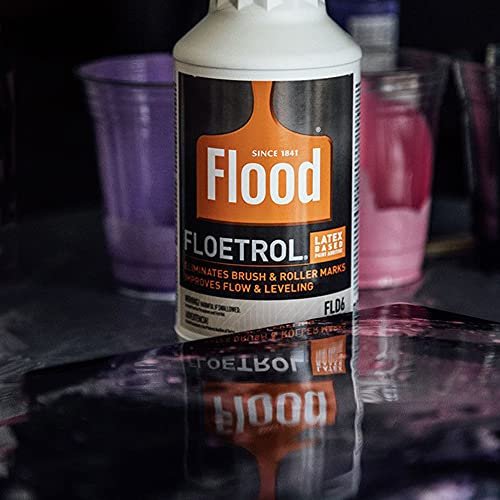 Floetrol Pouring Medium for Acrylic Paint Quart | Flood Flotrol Additive | 20x 10-Ounce Disposable Mixing Cups for Paint, Stain, Epoxy, Resin | 20x Pixiss Wood Mixing Sticks