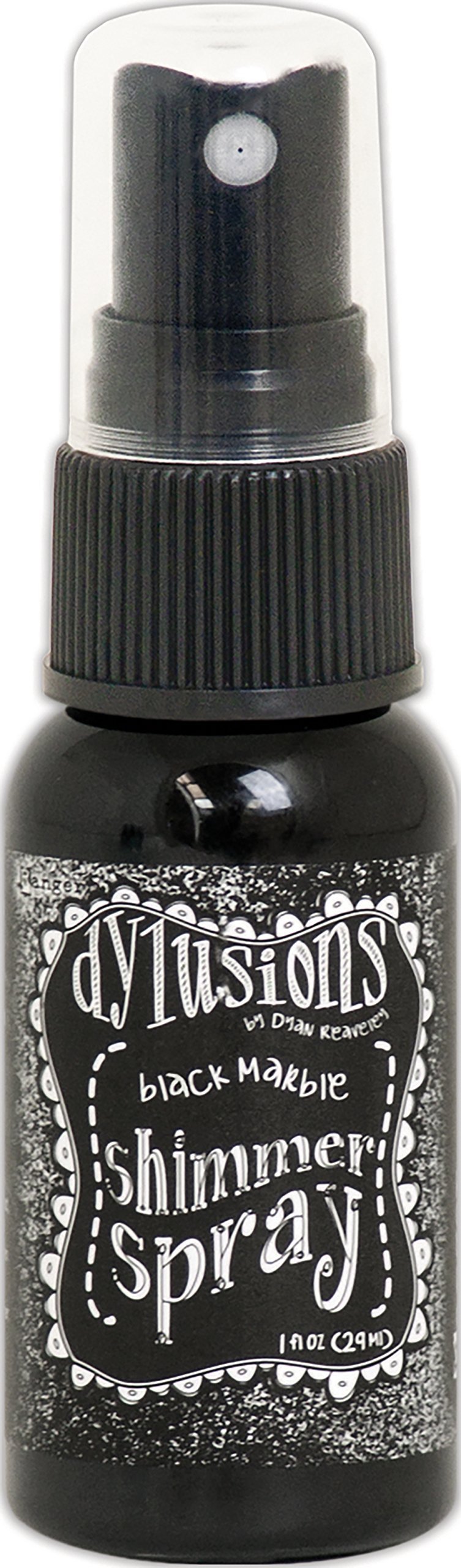 Ranger Black Marble Dylusions Shimmer Sprays 1oz