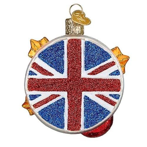 Old World Christmas The Rolling Stones Tongue Glass Hanging Ornament