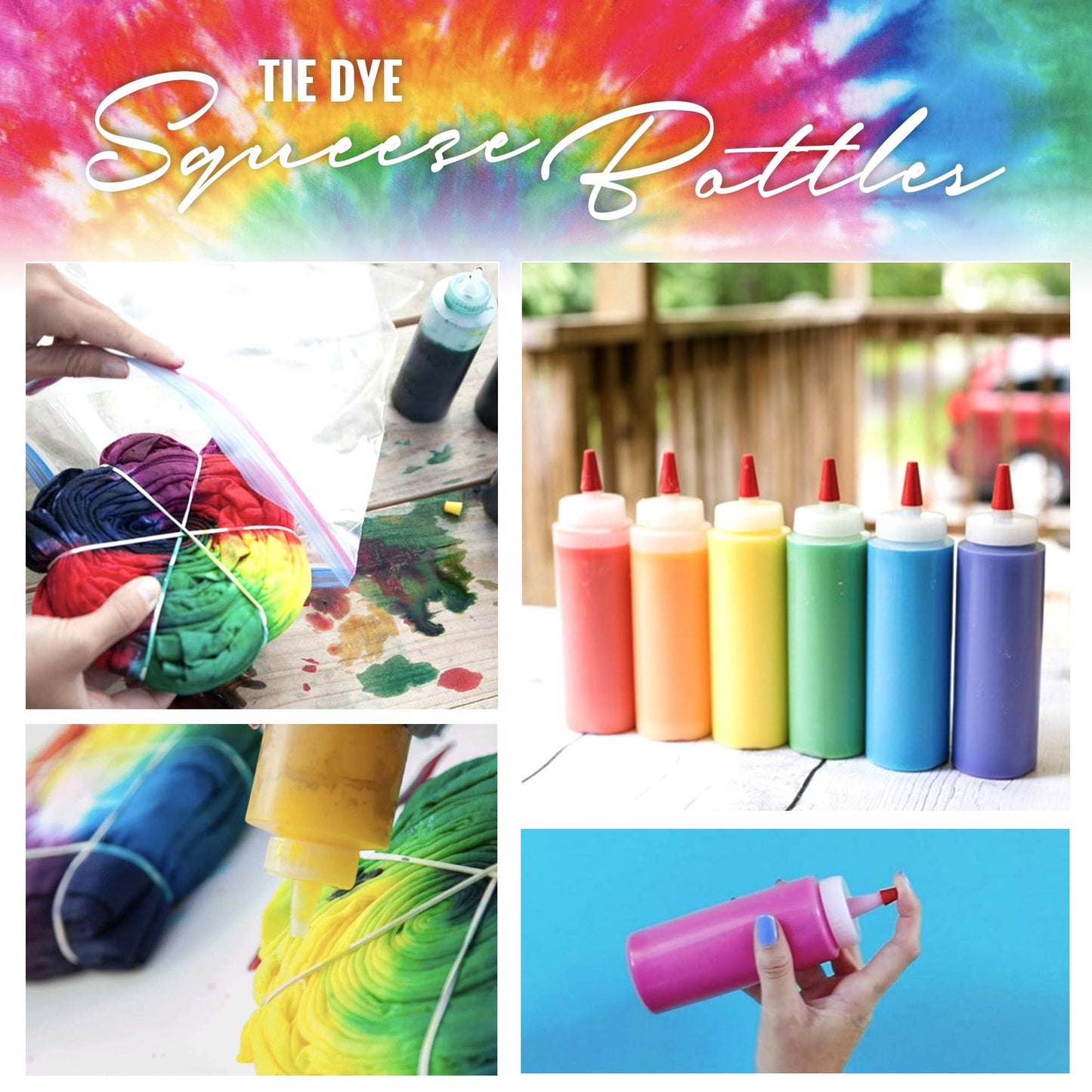 Synthetic Rit Dye More Liquid Fabric Dye - Ultimate Synthetic Rit Dye Accessories Kit - Available in Multiple Colors - 7 Ounces - Racing Red