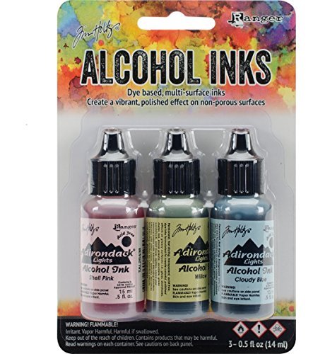 Ranger Tim Holtz ADIRONDACK ALCOHOL INKS- Favorite Set Collection 18 Pack.