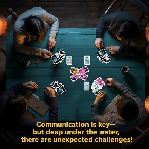 The Crew - Mission Deep Sea | Card Game | Cooperative | 2 to 5 Players | Ages 10+ | Trick-Taking | 32 Levels of Difficulty | Endless Replayability