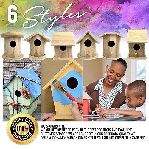 PIXISS Birdhouse; 6 Styles
