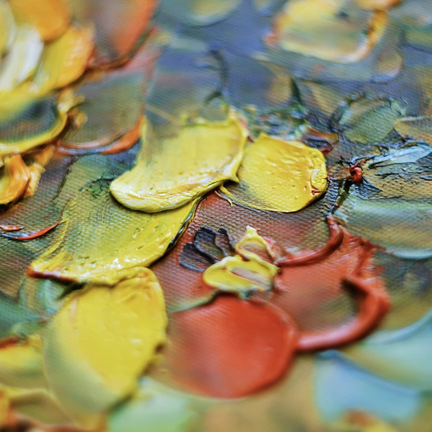 Pixiss Plastic Palette Knife Set, 5 Pieces Painting Knives Spatula Palette Knives