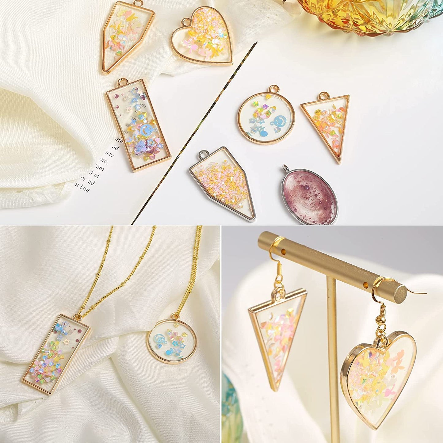 PIXISS Pendant / Earring Frames - 20PC