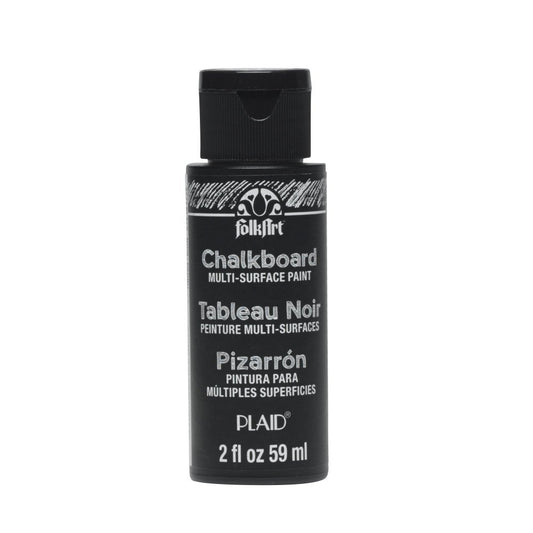 FolkArt Plaid:Craft Multi Surface Chalkboard Paint, 2 oz, Black