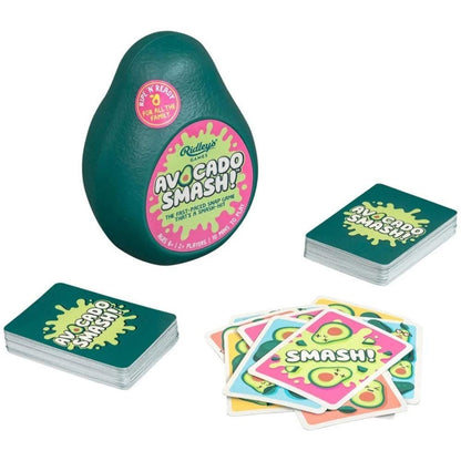 Ridley's Avocado Smash! 71 Piece Family Action Card Game with Storage Case,1 ea