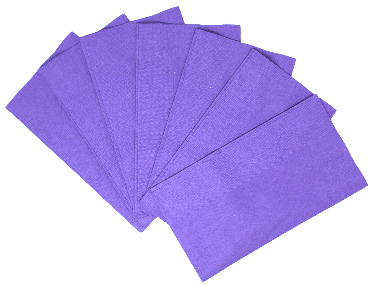 Purple Dinner Napkin, Choice 2-Ply, 15" x 17" - 125/Pack