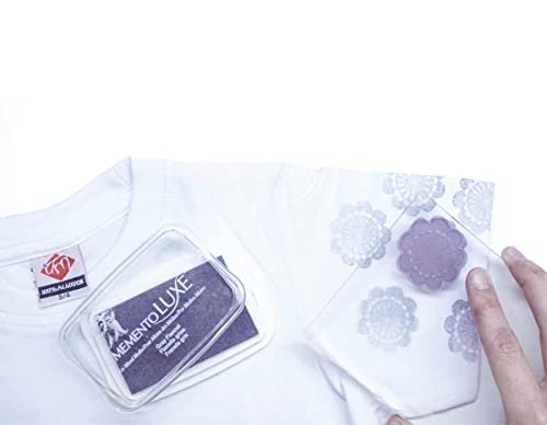 Tsukineko Memento Luxe Re-Inker for Stamp, Tuxedo Black