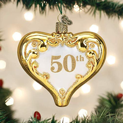 Old World Christmas 50th Anniversary Heart