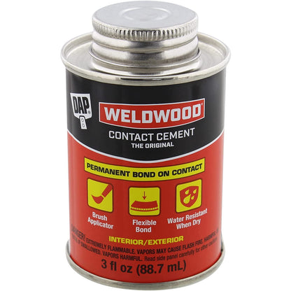 DAP 00107 Weldwood Original Contact Cement,3 oz