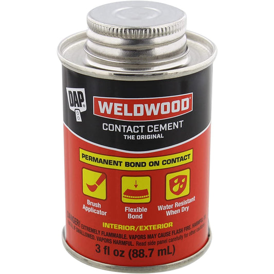 DAP 00107 Weldwood Original Contact Cement,3 oz