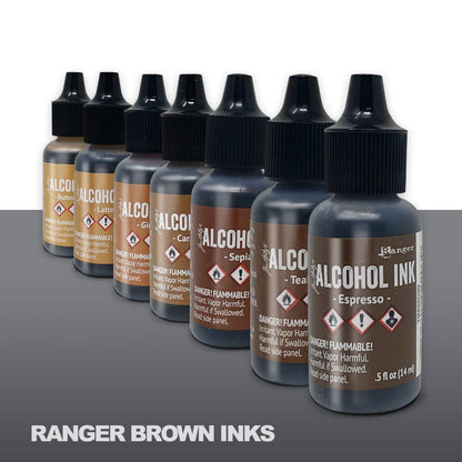 Ranger Alcohol Ink 7 Set (4 Color Set Options)