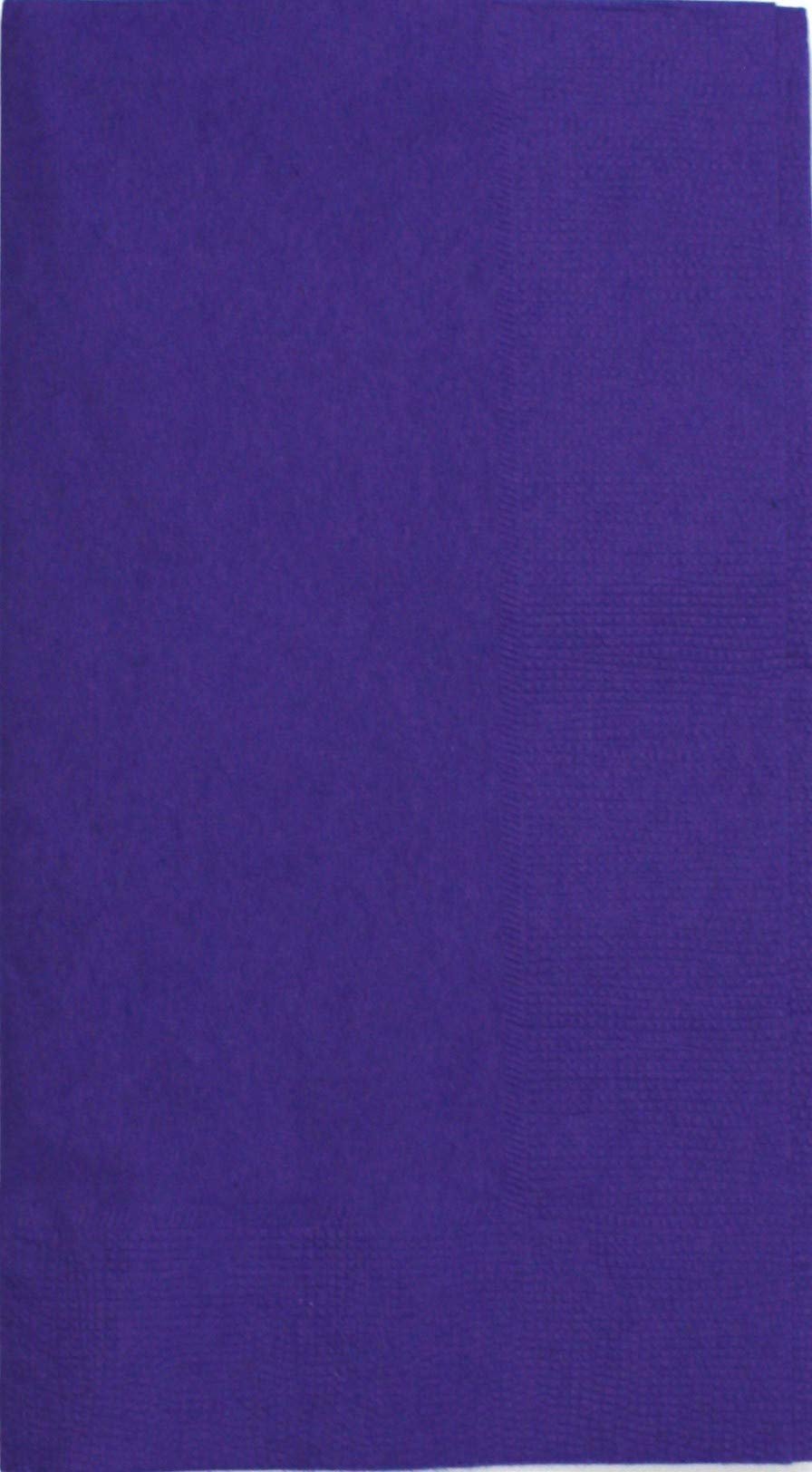 Purple Dinner Napkin, Choice 2-Ply, 15" x 17" - 125/Pack