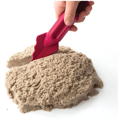 Kinetic Sand, Folding Sand Box with 2lbs of Kinetic Sand, Includes Molds and Tools, Play Sand Sensory Toys for Kids Ages 3 and up