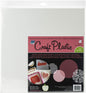 Grafix Food-Safe Plastic Frosted, 12 x 12”, Pack of 4 – Reusable .005” Thick Translucent Film, Perfect for Sugar Craft Stencils, Cookie and Cake Decorating, Chocolate Work (K05FCP1212-4)