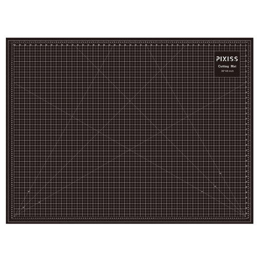 Pixiss Self-Healing Rotary Cutting Mat (48"x36") - Sewing Mat for Fabric, Quilting, and Crafts - Non-Slip Surface, Grid Lines, and Durable Design