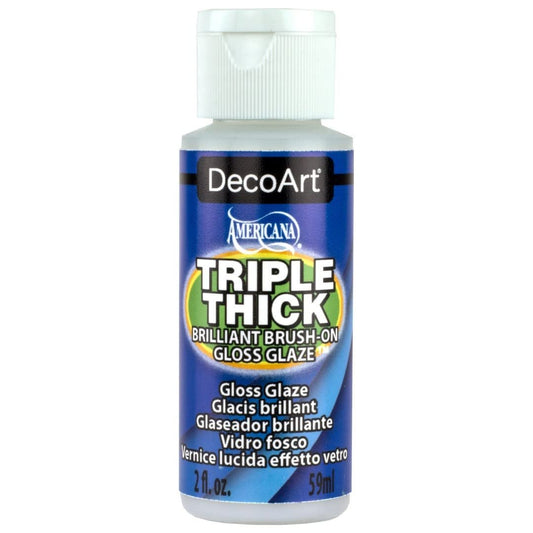 jbr1090 Deco Art Triple Thick Brilliant Brush-On Glaze - 2oz./Gloss