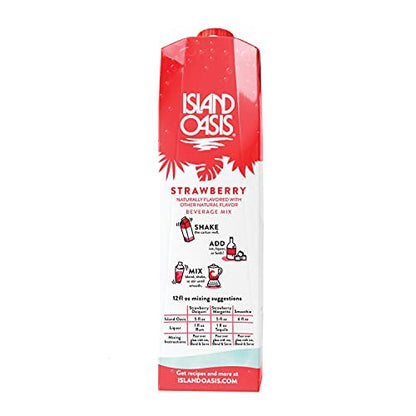 Island Oasis Strawberry Beverage Mix, 1 Liter