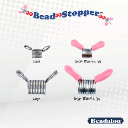 Beadalon 20-Piece Bead Stopper, Small