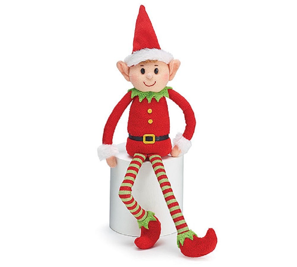 Plush Little Elf Soft Stuffed Santa Helper Christmas Gift