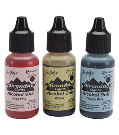 Ranger Tim Holtz ADIRONDACK ALCOHOL INKS- Favorite Set Collection 18 Pack.