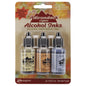 Ranger Adirondack Lights Alcohol Ink .5 Ounce 3/Pkg-Wildflowers-Lemonade/Peach Bellini/Peri