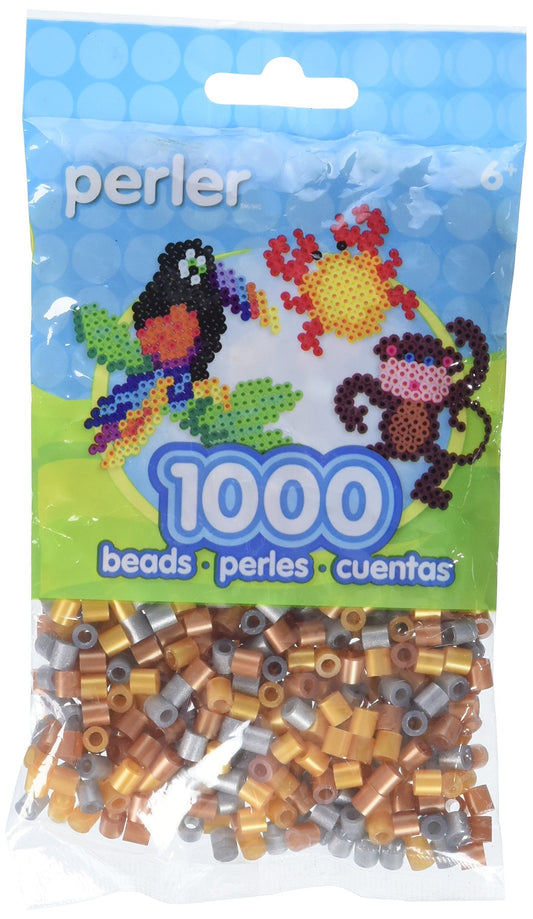 Perler 80-11101 Fuse Bead Bag for Arts and Crafts, Light Blue, 6000pcs