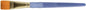 Royal Brush R9700-3/8 Crafter's Choice Taklon Wash Brush, 3/8-Inch, Gold